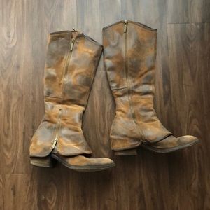 Donald pliner Devi boot brown suede 7.5